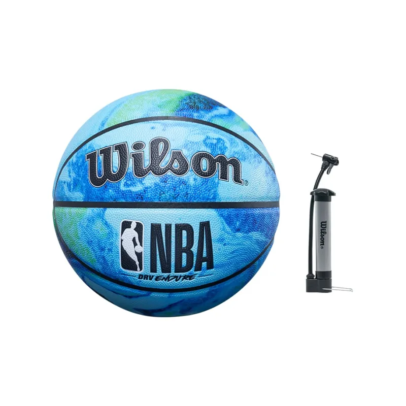Wilson NBA PU Basketball Blue Size 7 Ball Training Unisex-1
