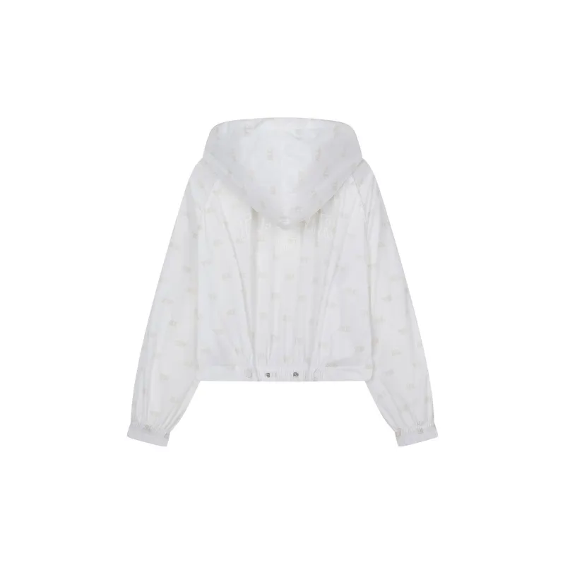 Teenie Weenie Cropped Coat Women's Ivory White-1