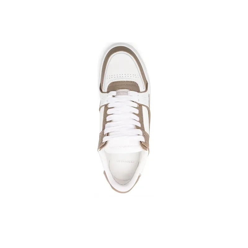 REPRESENT Apex Panelled Leather Sneakers-4
