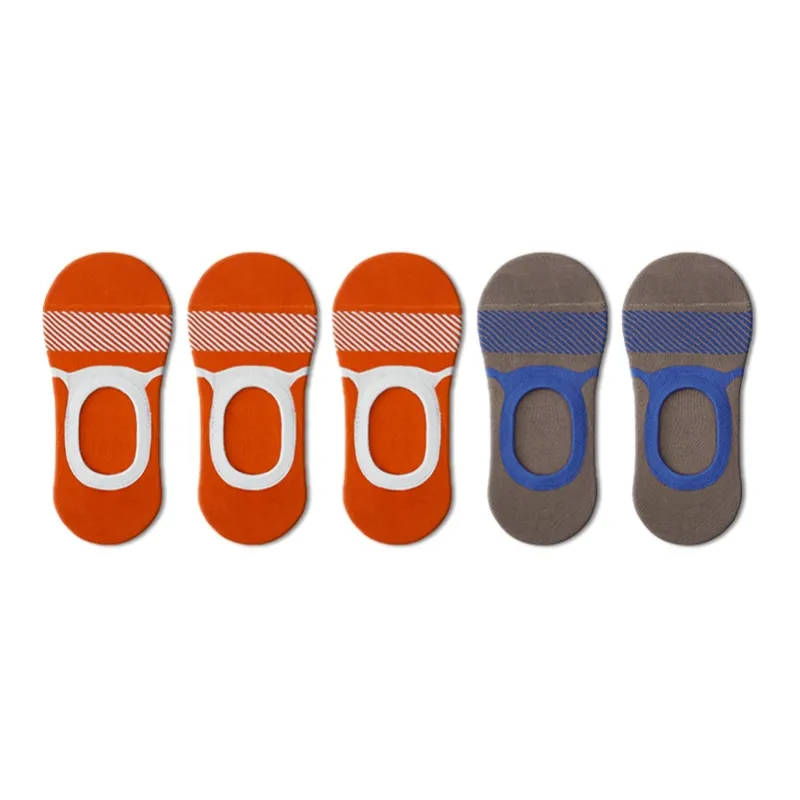 LUOLIAN No Show Socks Men's 5 Pack-4