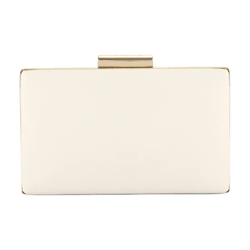 Kurt Geiger London Soft Leather Clutch Women's Light Gold