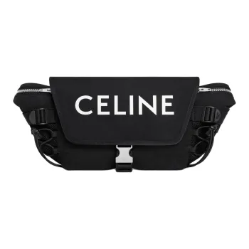 CELINE Nylon Fanny Pack Small Size Men's Black
