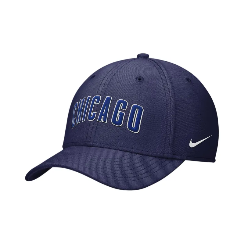 Nike Elastane Polyester Baseball Caps Men's Royal Blue-0