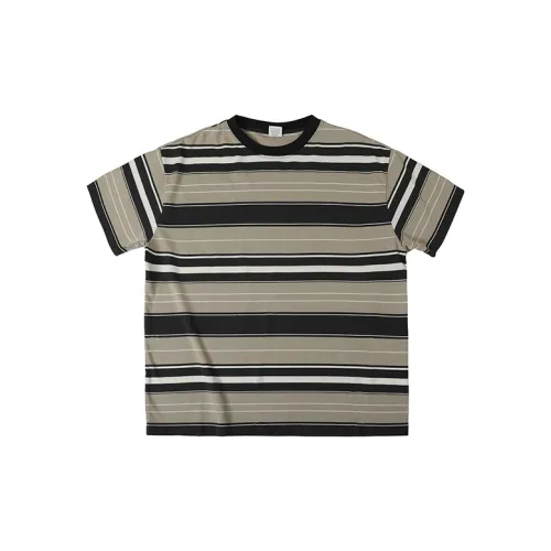 COUNTRY MOMENT T-Shirts Men Brown Stripes