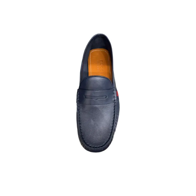GUCCI Loafers Men Blue-3