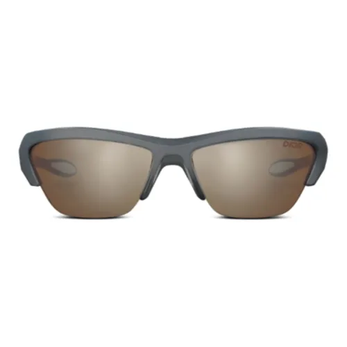 DIOR Nylon Irregular Shape Sunglasses Men's Black