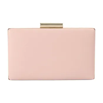 Kurt Geiger London Leather One Shoulder Crossbody Clutches Women's Pink