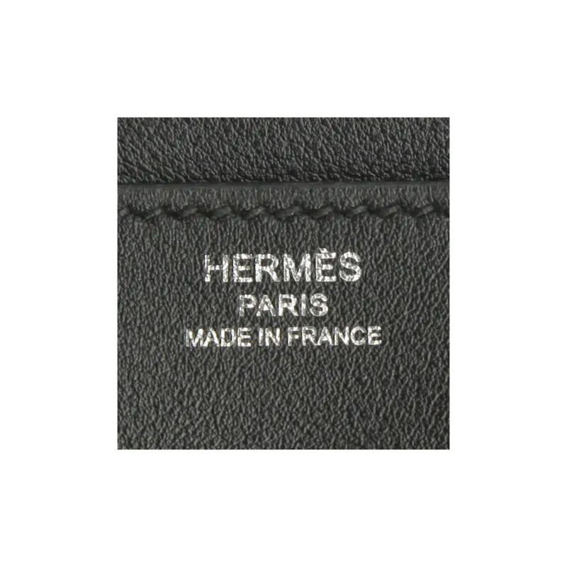 HERMES Birkin Swift Leather Birkin Bag Handbags Women's Noir Black-5