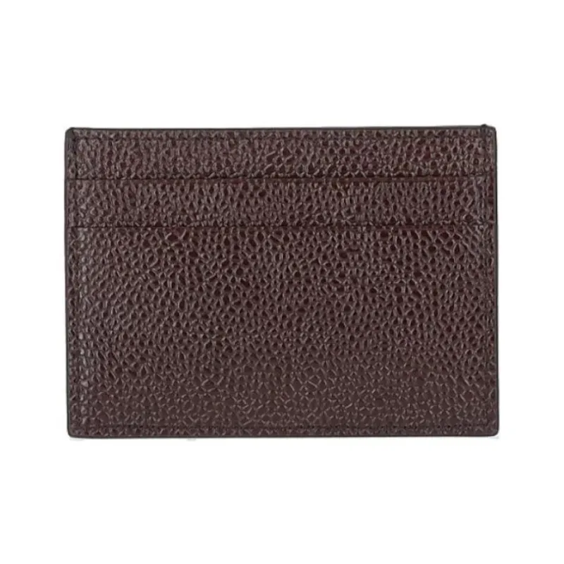THOM BROWNE Logo Printed Cardholder-1
