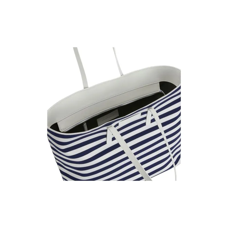Giuseppe Zanotti Nilde Striped Canvas Tote Bag-4