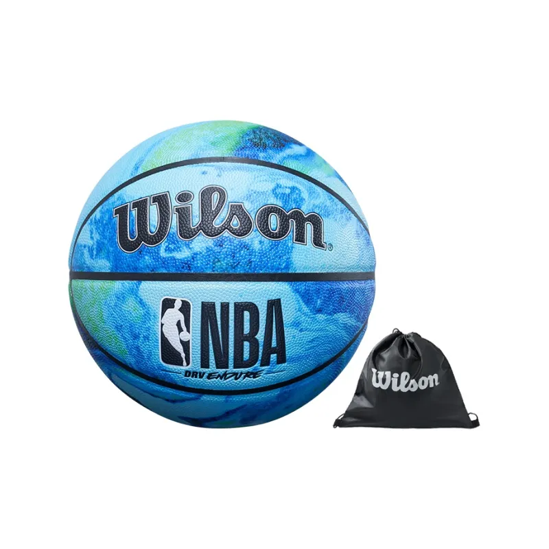 Wilson NBA PU Basketball Blue Size 7 Ball Training Unisex-5