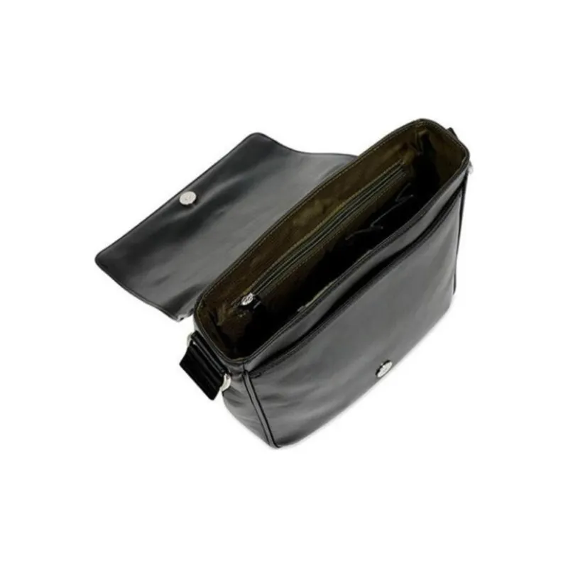 FERRAGAMO Calfskin Shoulder Bag Crossbody Bag Mini Women's Black-3