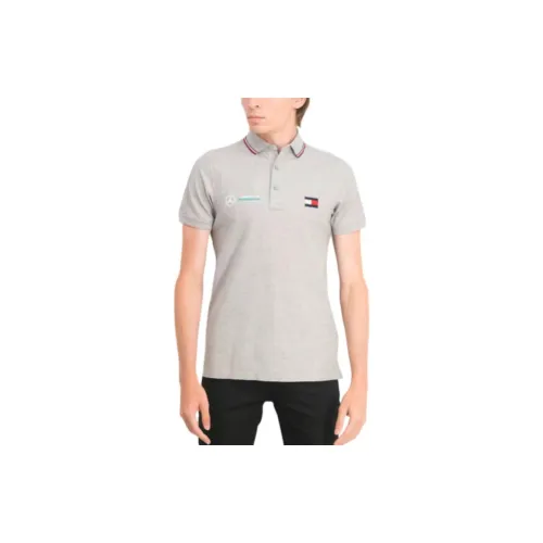 Tommy Hilfiger Polo Shirts Men Gray