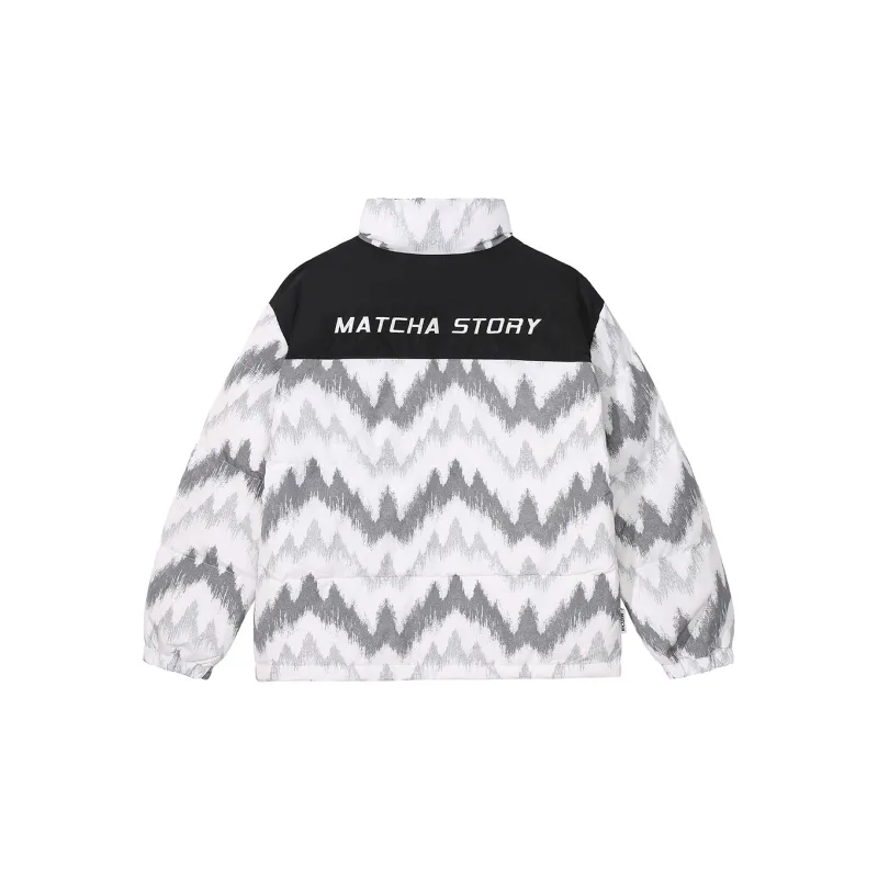 MATCHA STORY Down Jacket Unisex-1