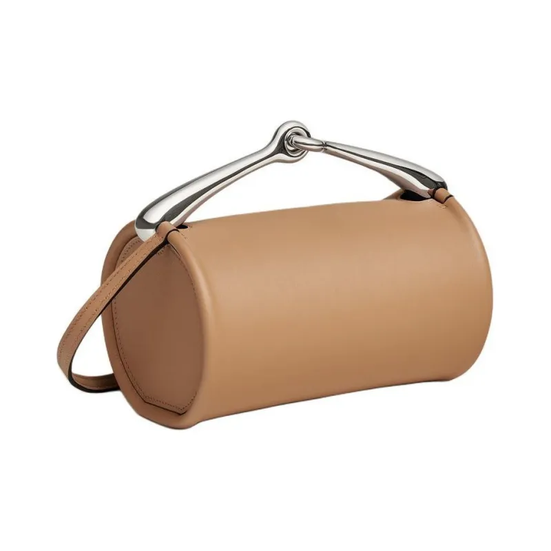 HERMES Maximors Swift Calfskin Crossbody Bag Shoulder Bag Women's 0M Chai Milk Tea Brown Pongal Masala Tea Brown-2