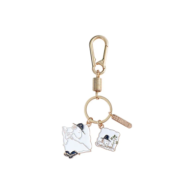 SNOOPY Keychains Unisex-2