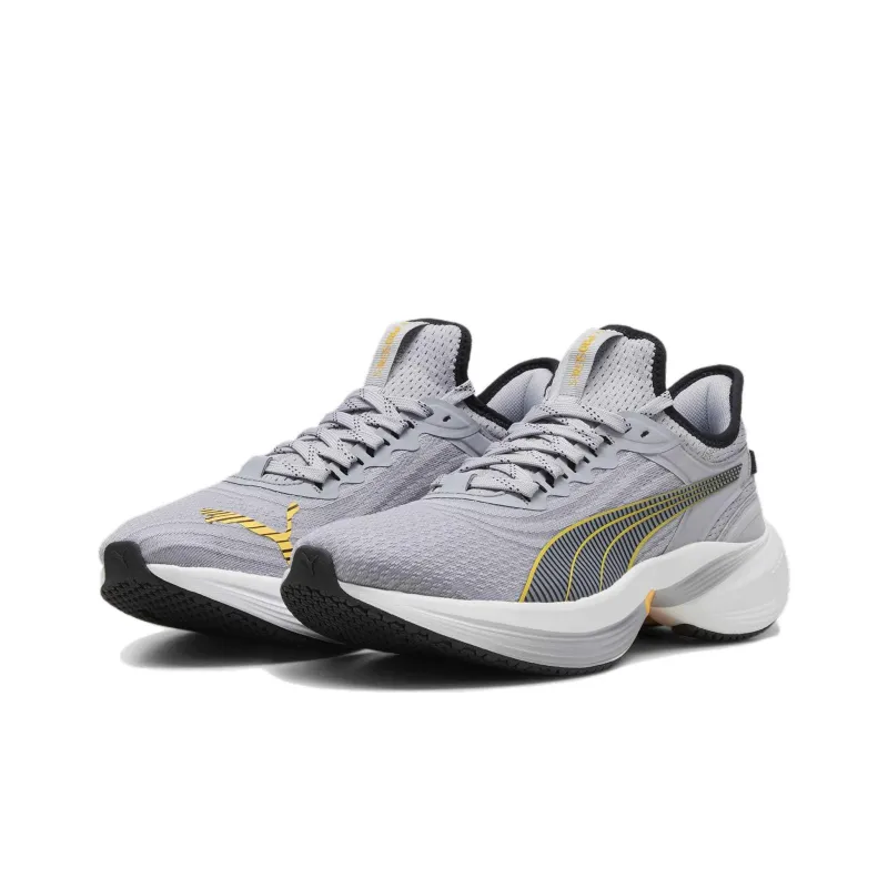 PUMA Anti Slip Wear Resistant Low Top Running Shoes Unisex Gray-2