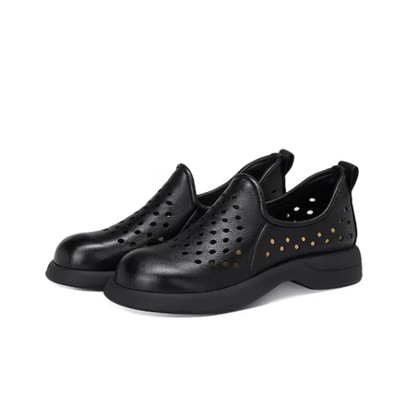 JESSICA SOPHIA Casual Single Shoes 3cm Women's Black-2