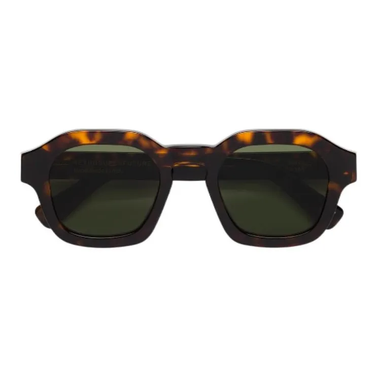 Retrosuperfuture Irregular Shape Sunglasses Unisex Tortoiseshell-1