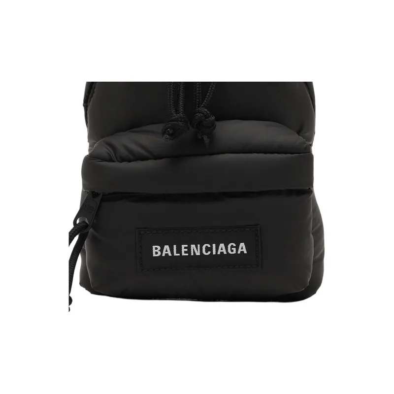 Balenciaga Nylon Backpack Mini Men's Black-7