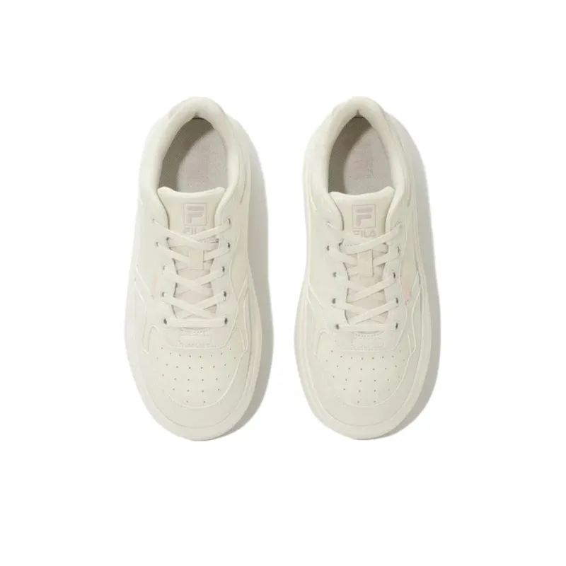 FILA Rules V3 Anti Slip Wear Resistant Breathable Moisture Wicking Low Top Casual Shoes Unisex White-3