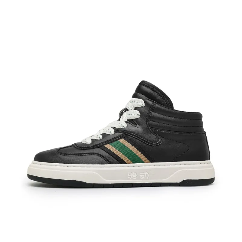 Locke Anti Slip Wear Resistant High Top Skateboard Shoes Unisex-0