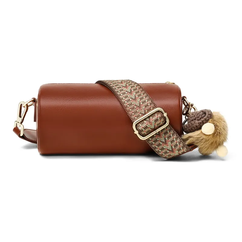 MILLIE'S Cow Leather Underarm Shoulder Bag, Crossbody Bag Trumpets Women's Vintage Brown-6
