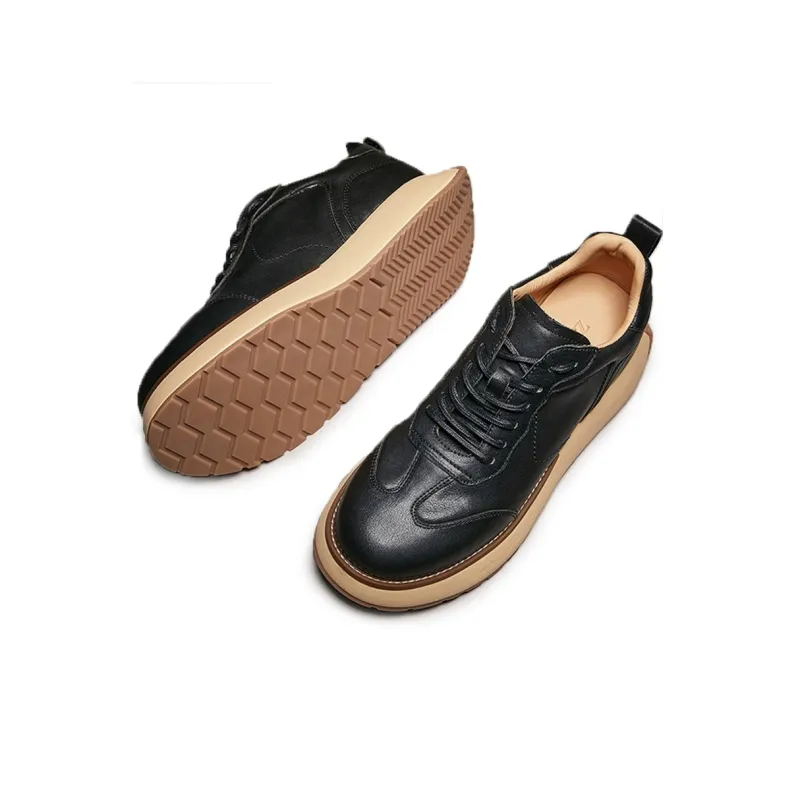 Voguhomme Slip-Resistant Breathable Low-Top Skateboard Shoes Men's-0