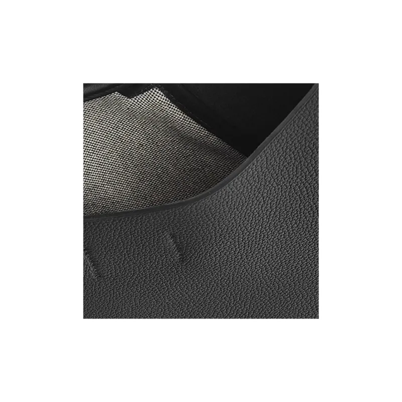 HERMES Togo Leather With Swift Calfskin Crescent Bag, Handbag, Shoulder Bag Regular Women's Black-5