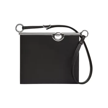 HERMES Mors De Bride Calfskin Shoulder Bag Regular Women's