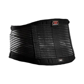 McDavid Waist Protector Lumbar Spine Disc Breathable Protective Compression 493R Black
