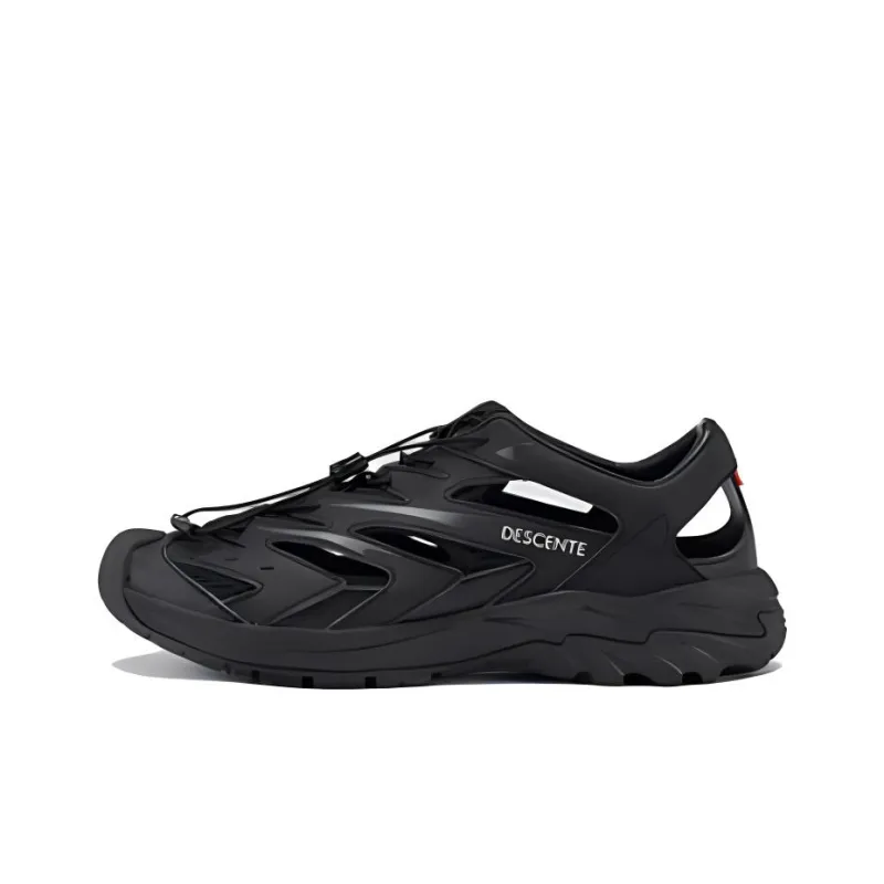 DESCENTE Sport Style Slip Resistant Breathable Grip River Trekking Shoes Unisex Black-0