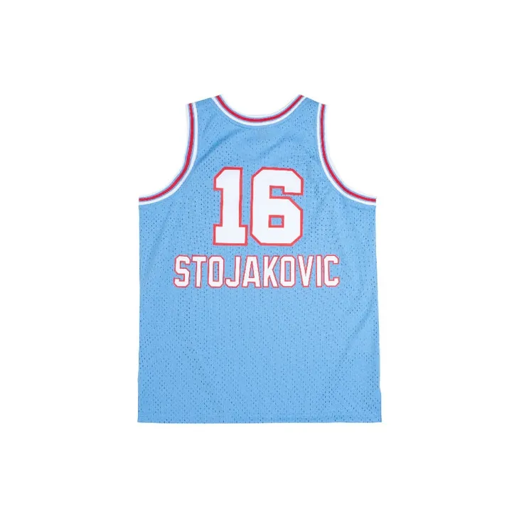 Mitchell & Ness Basketball Jerseys SW Fan Edition 04 05 Sacramento Kings DeMarcus Cousins Size 16 Unisex Blue-1
