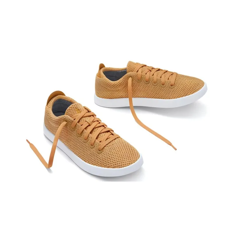 Allbirds Tree Piper Anti-Slip Wear-Resistant Low-Top Skateboard Shoes Men's Honey Yellow-2