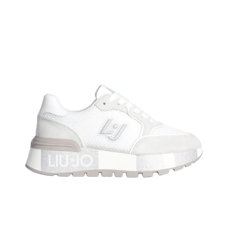 LIU JO Amazing Glittery Mesh Sneakers-1