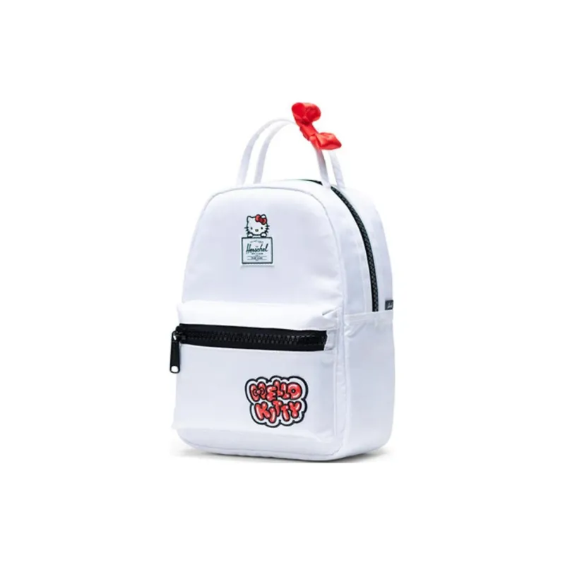 Herschel X Hello Kitty Collaboration Polyester Backpack Mini Women's White-1