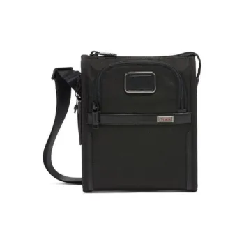 TUMI Nylon Pocket Bag Shoulder Bag Crossbody Bag Small Size Men's Black