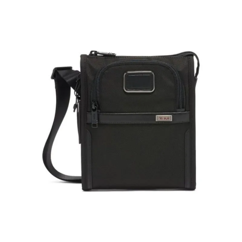 TUMI Nylon Pocket Bag Shoulder Bag Crossbody Bag Small Size Men's Black-0