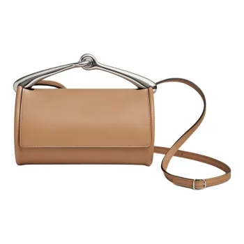 HERMES Maximors Swift Calfskin Crossbody Bag Shoulder Bag Women's 0M Chai Milk Tea Brown Pongal Masala Tea Brown