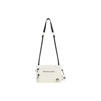 New Balance Noritake Collaboration Polyester Shoulder Bag Crossbody Bag Regular Unisex Ivory White