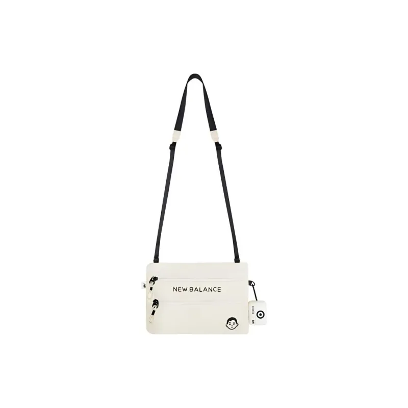 New Balance Noritake Collaboration Polyester Shoulder Bag Crossbody Bag Regular Unisex Ivory White-0
