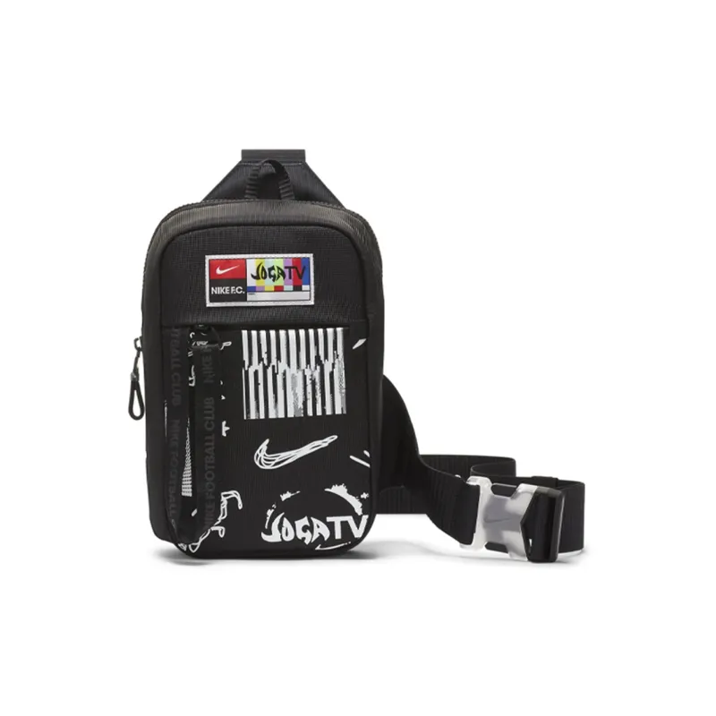 Nike Fabric Crossbody Bag, Sling Bag, Fanny Pack Regular Unisex Black-0
