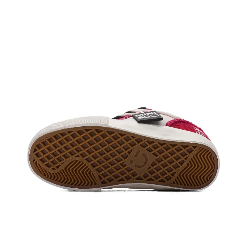 MINISO Low Top Skateboard Shoes Unisex China Red-5