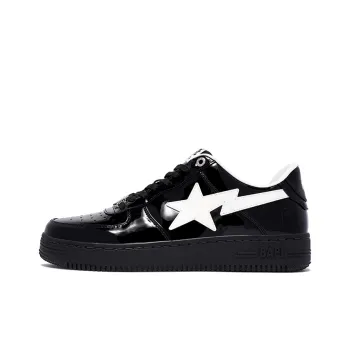 A BATHING APE Bape STA Wear Resistant Low Top Casual Shoes Women's