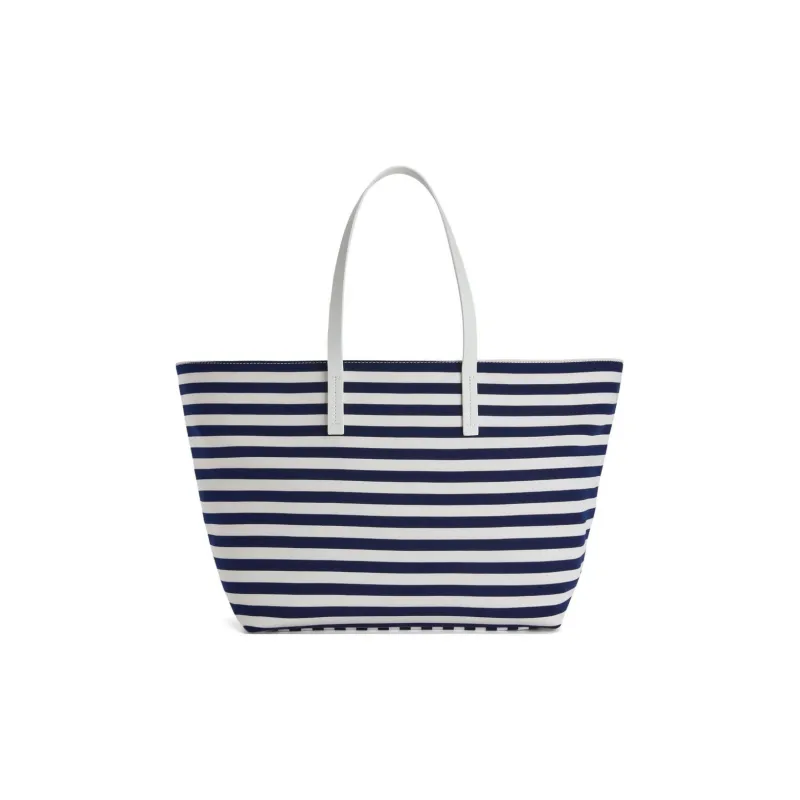 Giuseppe Zanotti Nilde Striped Canvas Tote Bag-2
