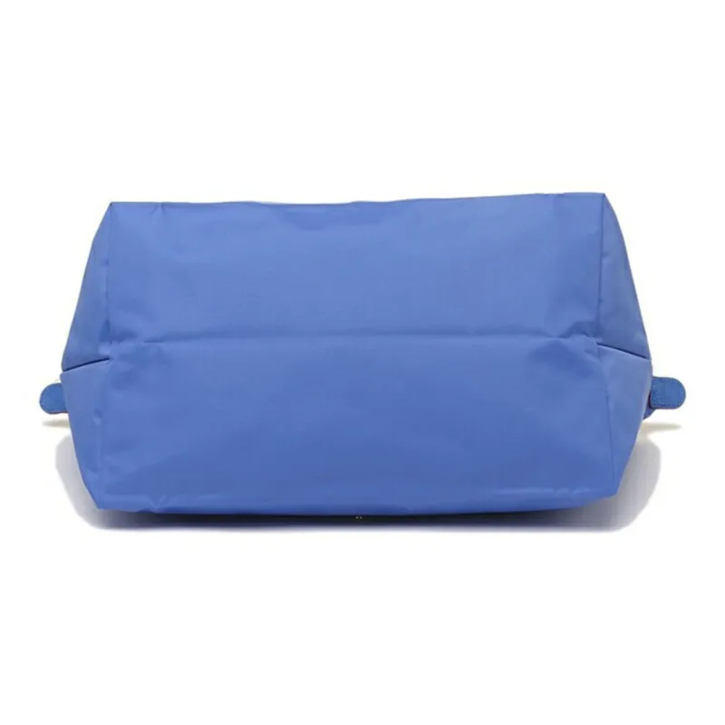 LONGCHAMP Le Pliage Club Fabric With Nylon Fabric With Leather One Shoulder Dumpling Bag Handbag Regular Women's Blue-4