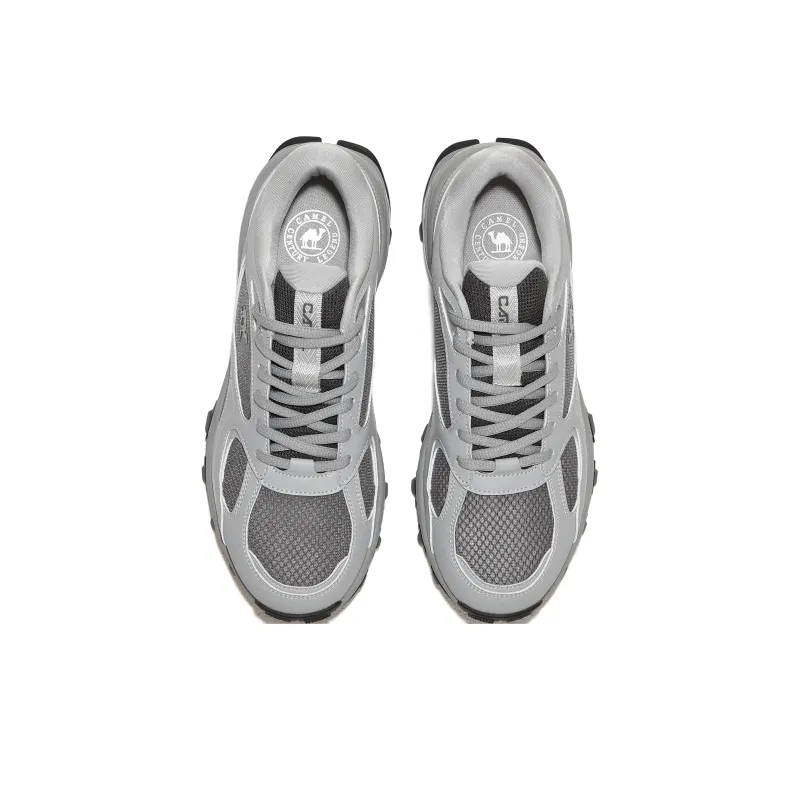 CAMEL Cushioning, Breathable, Lightweight Low Top Casual Running Shoes Men's Nado Gray-2