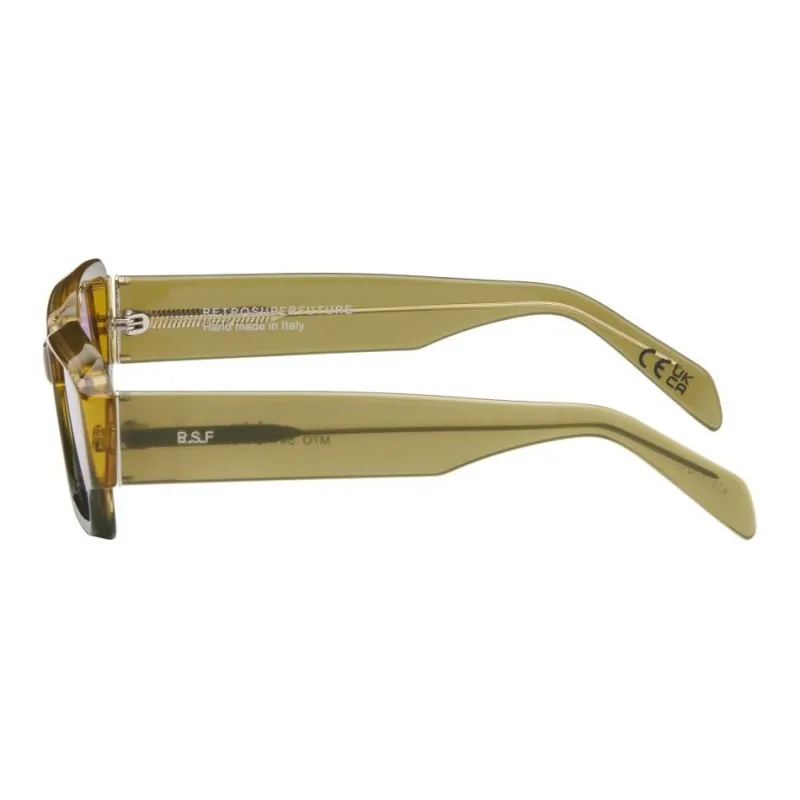 Retrosuperfuture Rectangular Sunglasses Men's Green-2