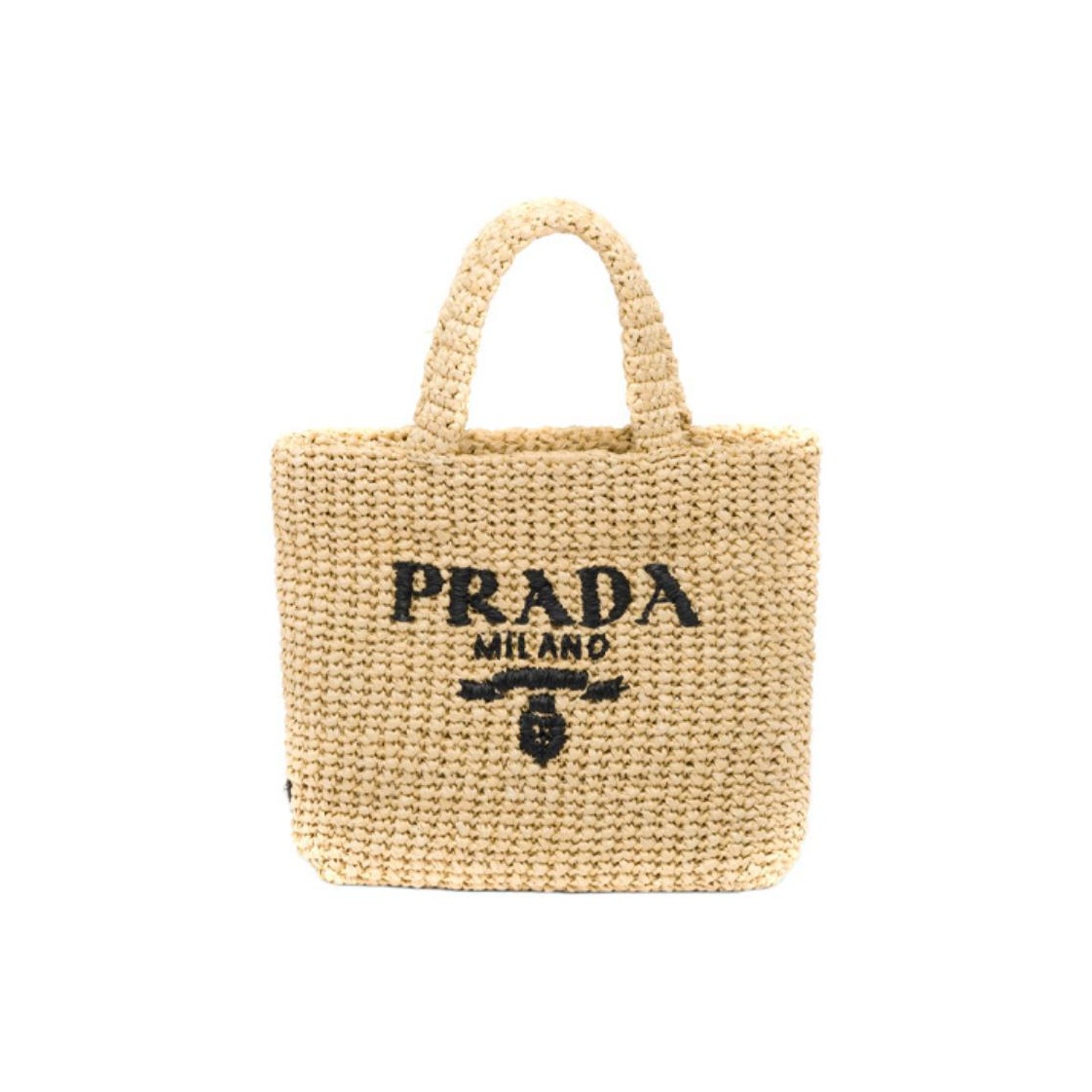 PRADA☆Small raffia tote bag かごトートバッグ☆送料込 Prada Small Raffia Tote Bag | Saks Fifth Avenue