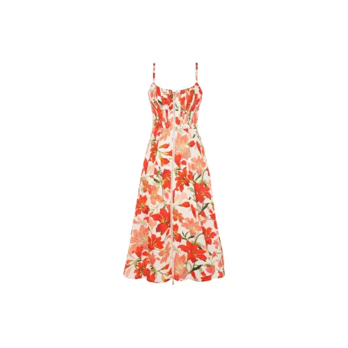 Zimmermann Slip Dresses Women's Red